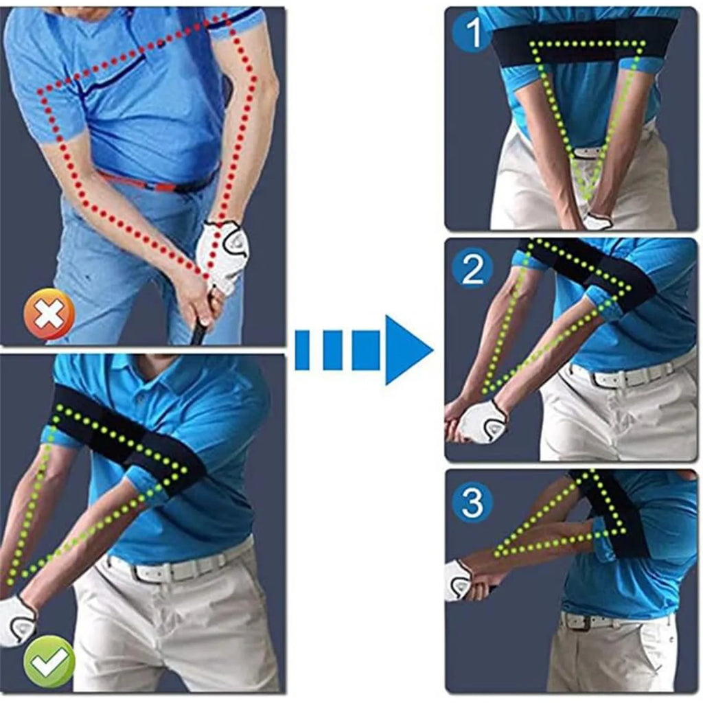 Golf Swing Trainer Posture Corrector Band for Golf