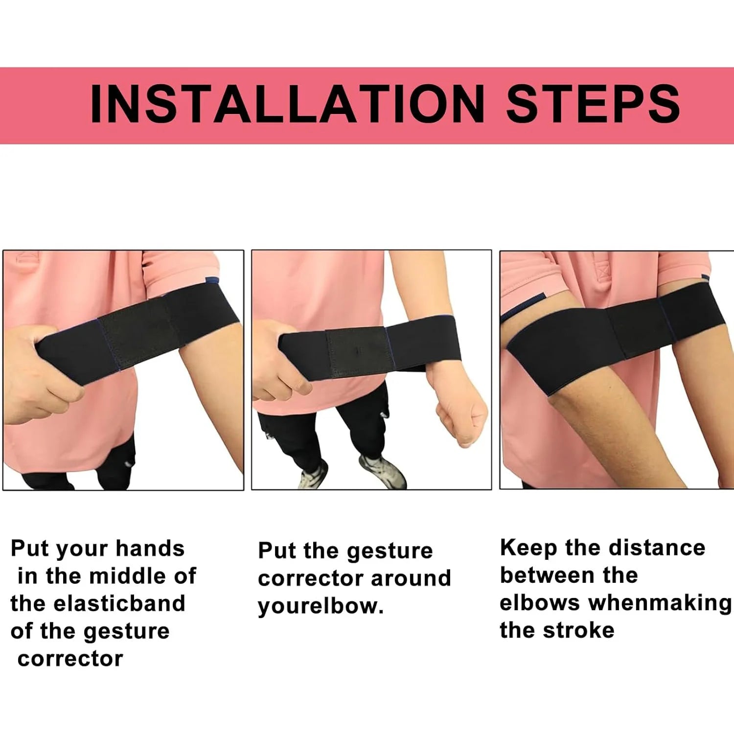 Golf Swing Trainer Posture Corrector Band for Golf